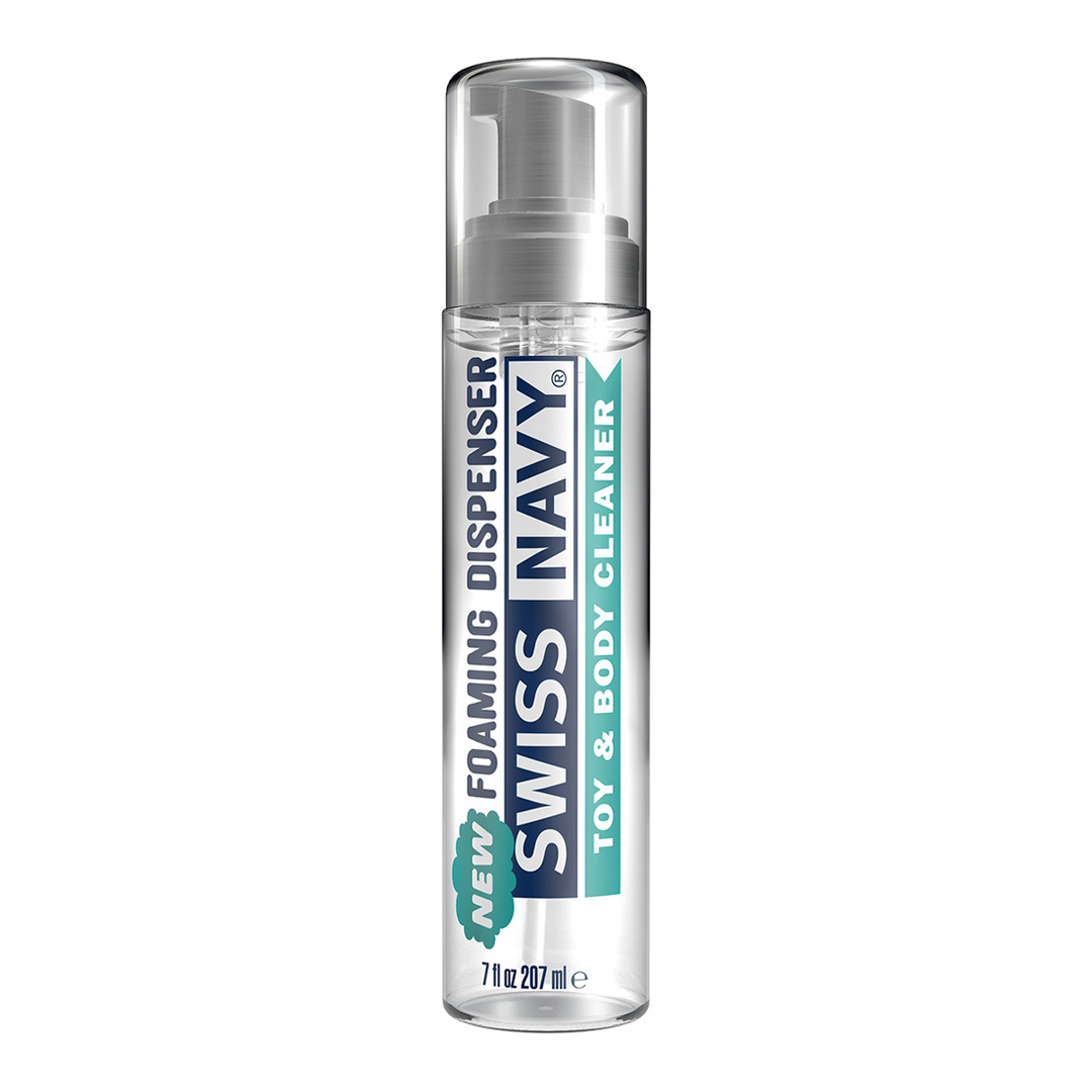 Swiss navy Toy and Body Cleaner - Foaming Dispenser - 7 fl oz / 207 ml (699439004569)