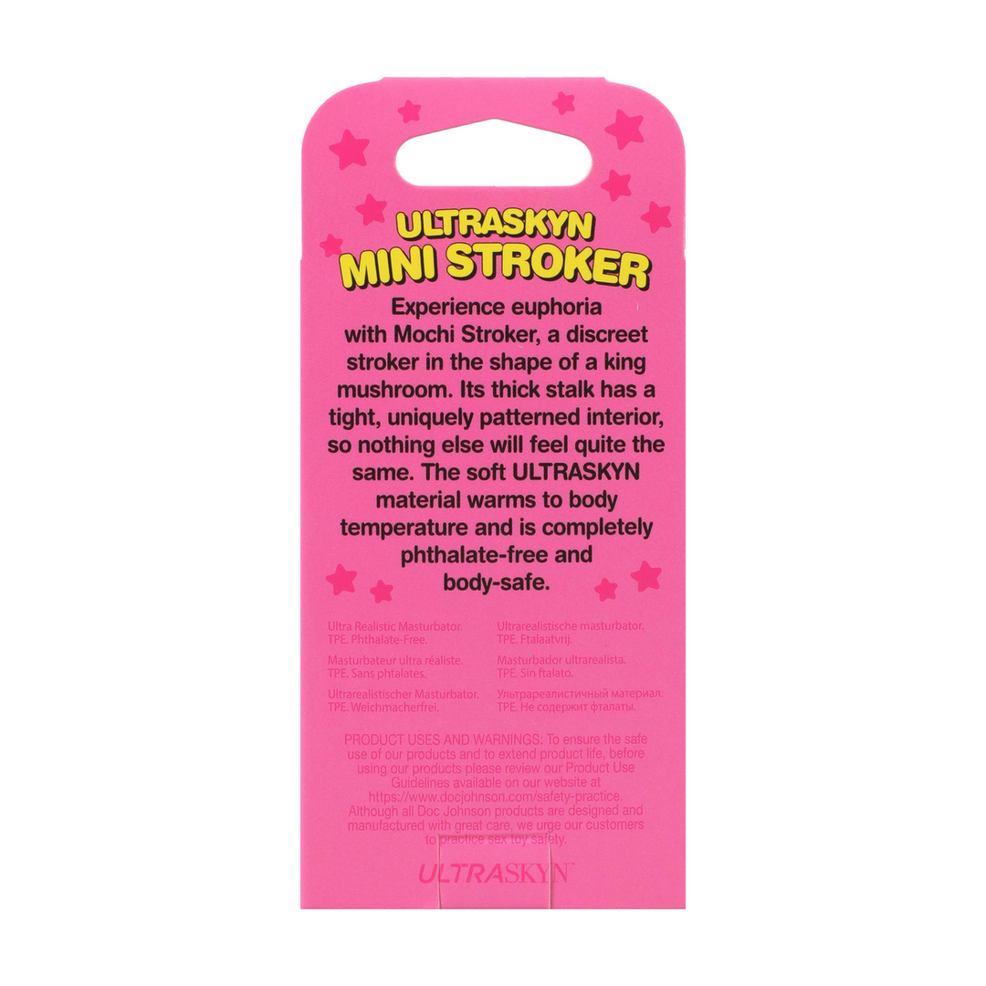 Doc johnson Paddenstoel Stroker - ULTRASKYN Mini Stroker - Blauw (782421099657)