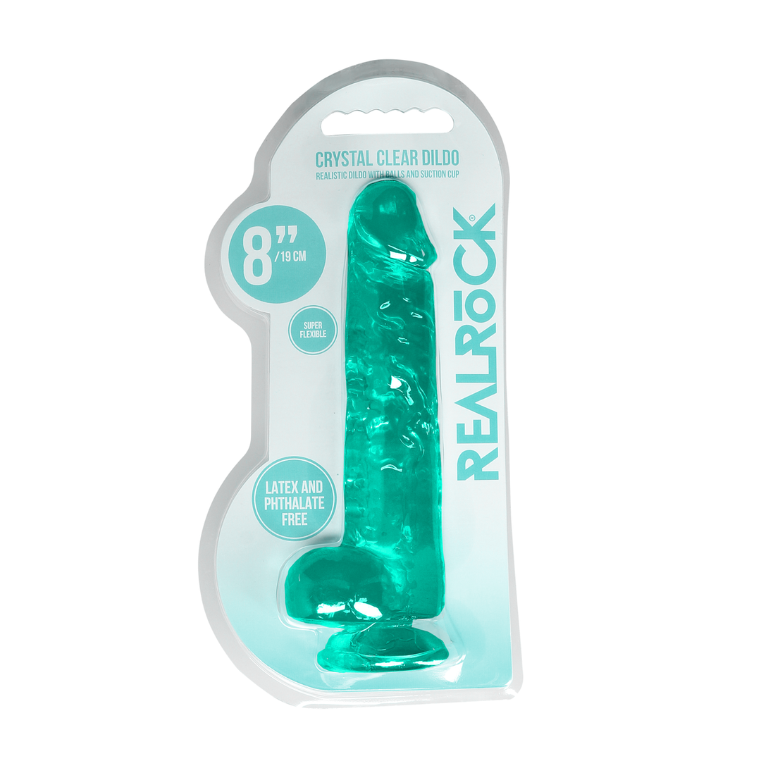 Realrock by shots Realistische Dildo met Ballen - 8 / 21 cm (7423522631683)