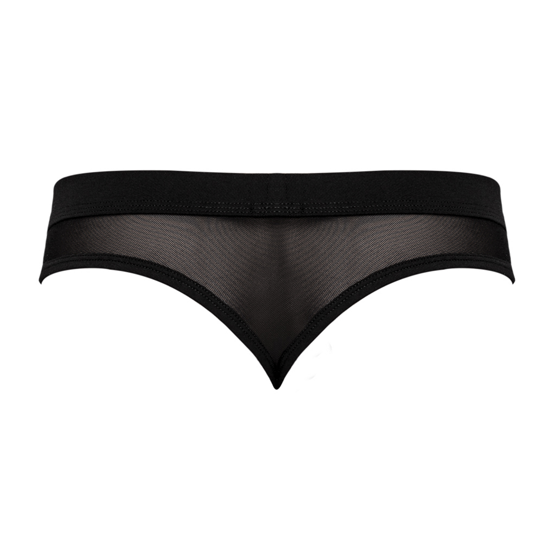Male power Hose Thong - S/M - Zwart (845830073172)