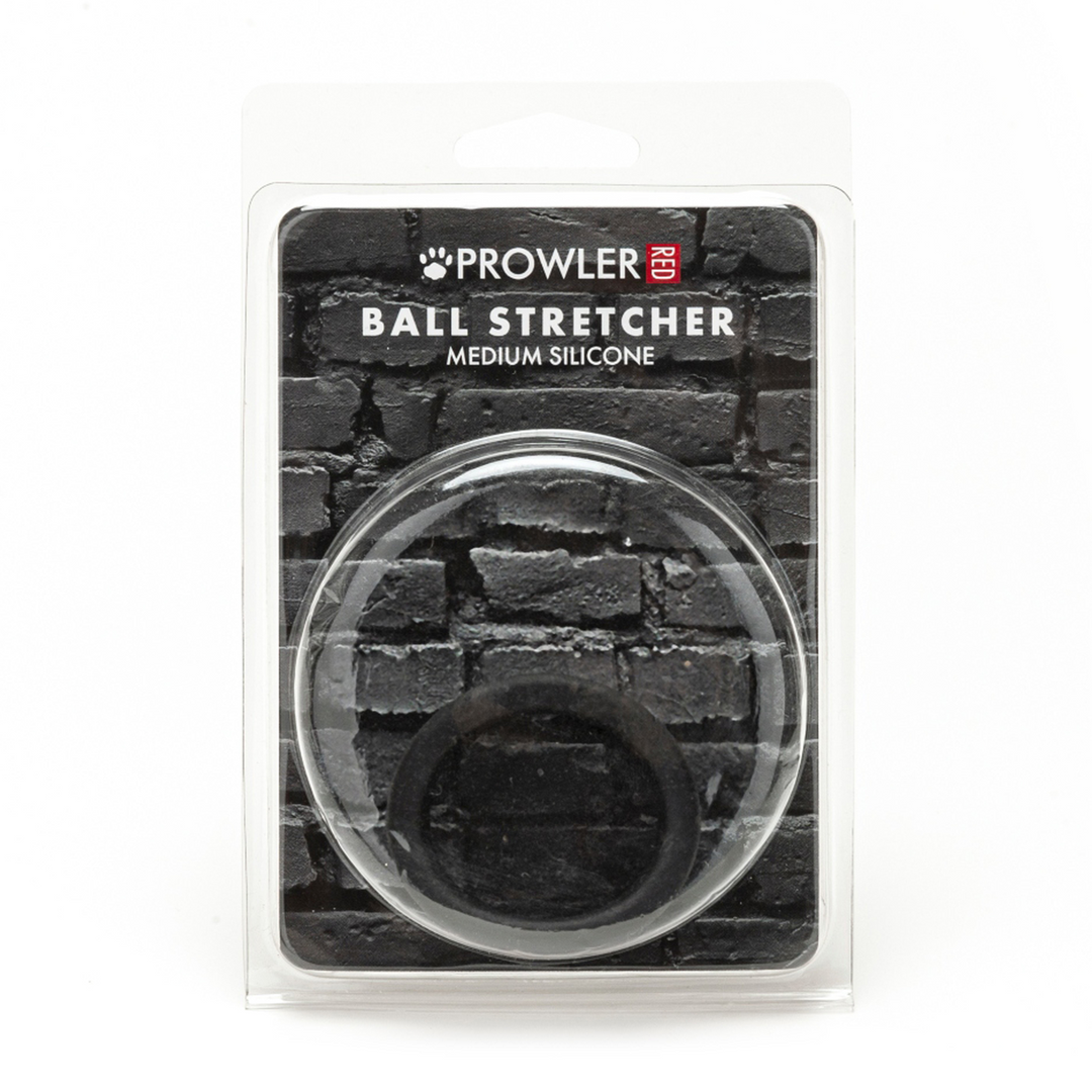 Prowler red Silicone Ball Stretcher - Medium - Zwart (4890808285886)