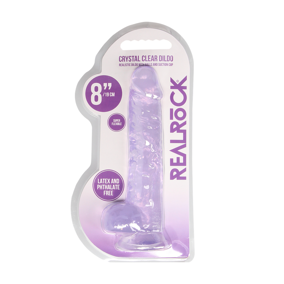 Realrock by shots Realistische Dildo met Ballen - 8 / 21 cm (8714273543202)