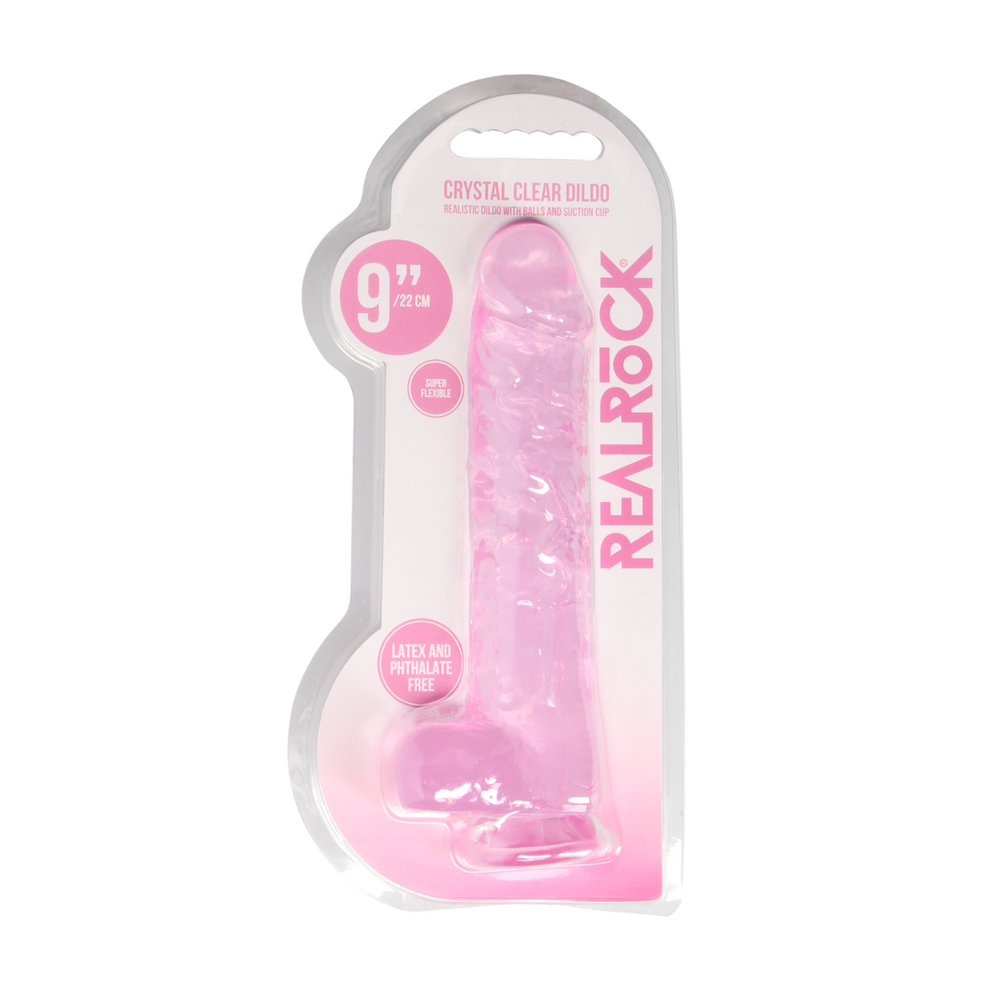 Realrock by shots Realistisch Dildo met Ballen - 9 / 23 cm (8714273543240)