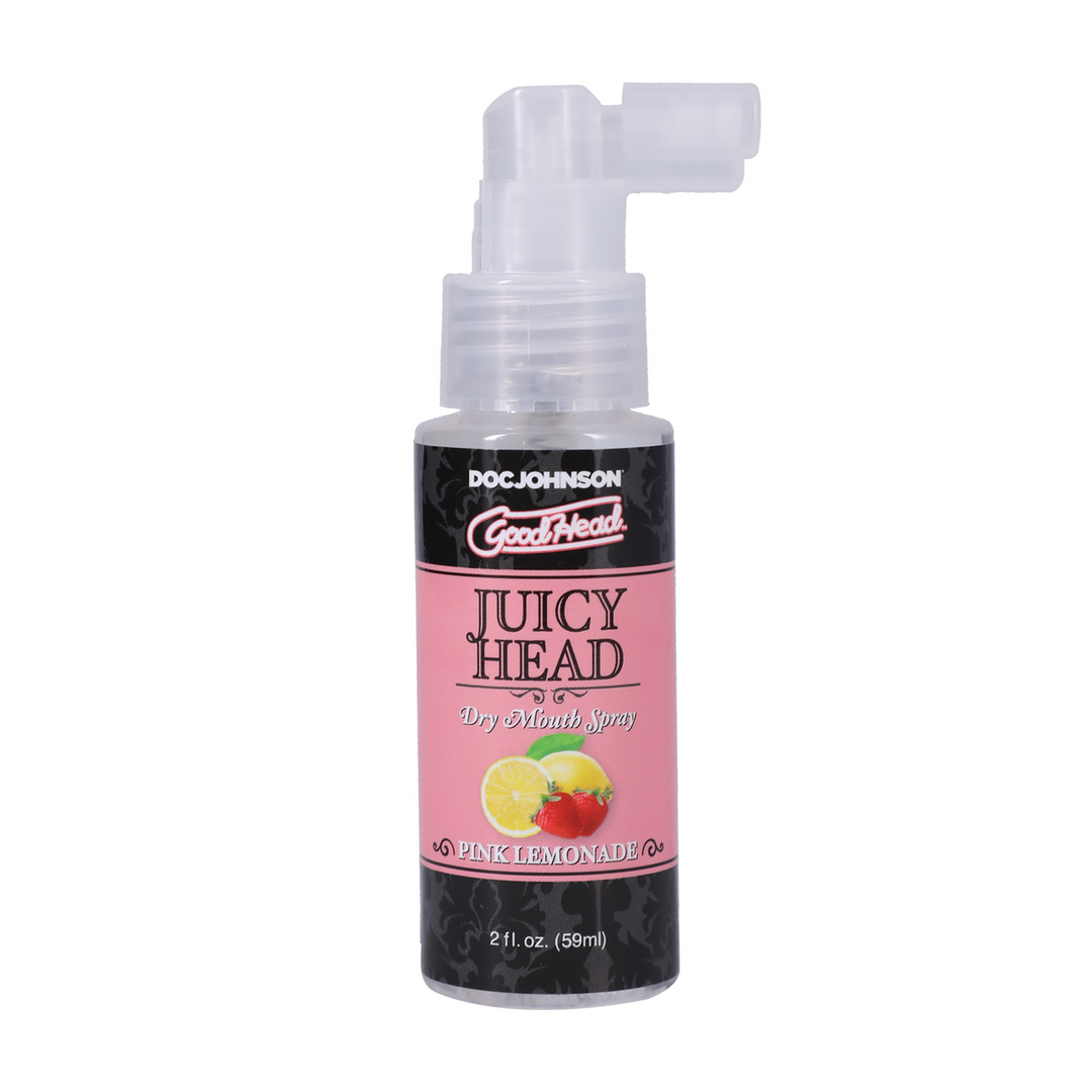 Doc johnson Juicy Head - Dry Mouth Spray - Pink Lemonade - 2 fl oz / 59 ml (782421080594)