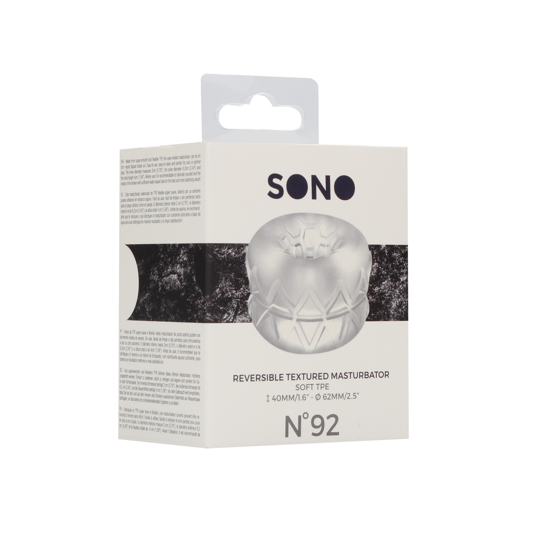 Sono by shots No.92 - Cockring Masturbator en Bumper in 1 (8714273491817)