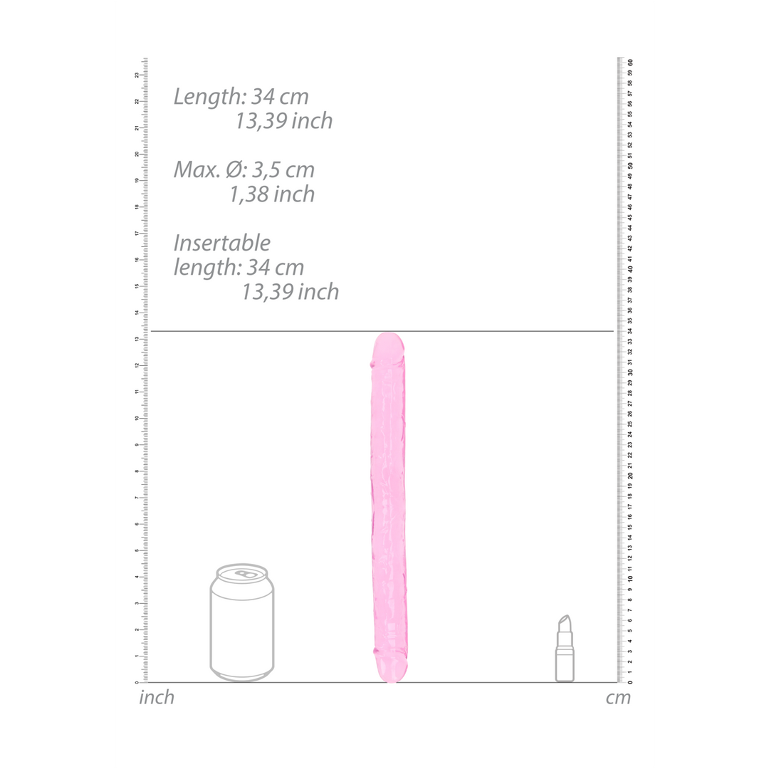 Realrock by shots Realistische Double Dong - 13'' / 34 cm (8714273523020)