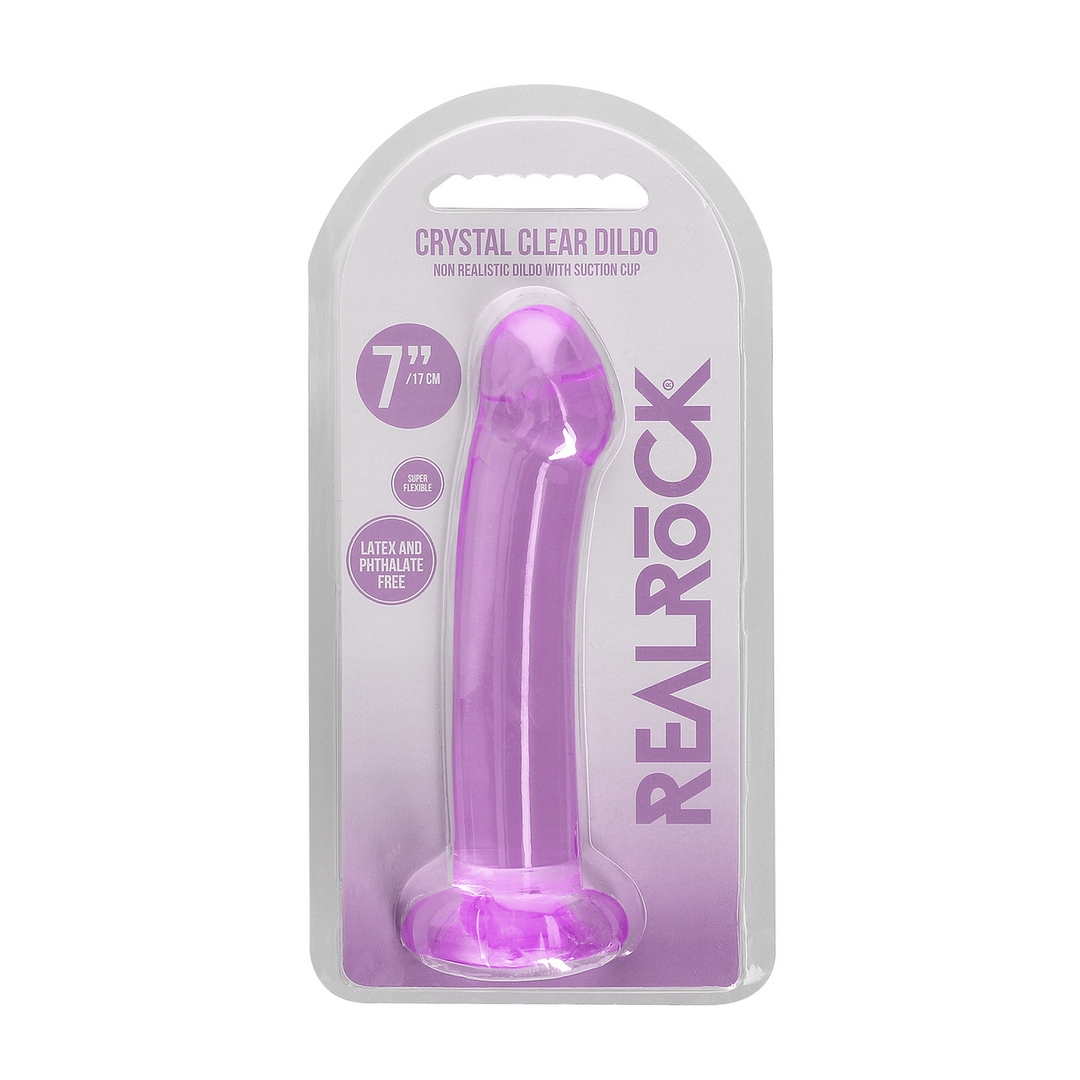 Realrock by shots Niet-realistische dildo met zuignap - 7 / 17 cm (7423522580592)