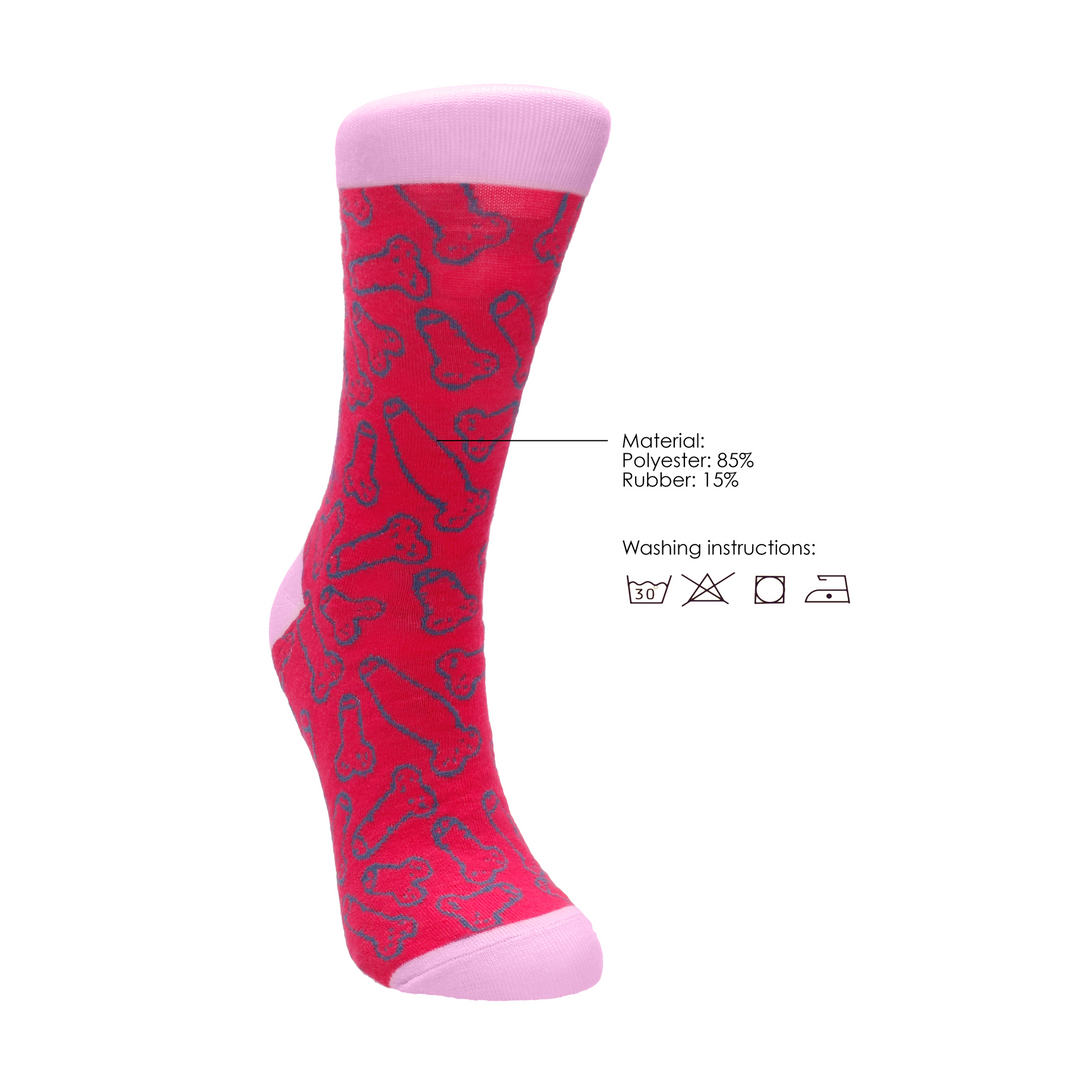 Sexy socks by shots Cocky Socks - US maat 2-7,5 / EU maat 36-41 (8714273929617)