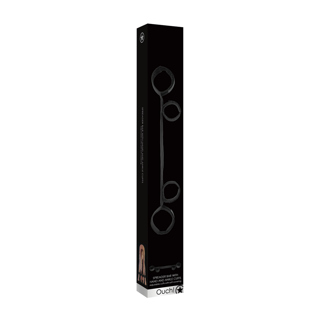 Ouch! by shots Spreader Bar met Hand- en Enkelboeien (8714273531971)