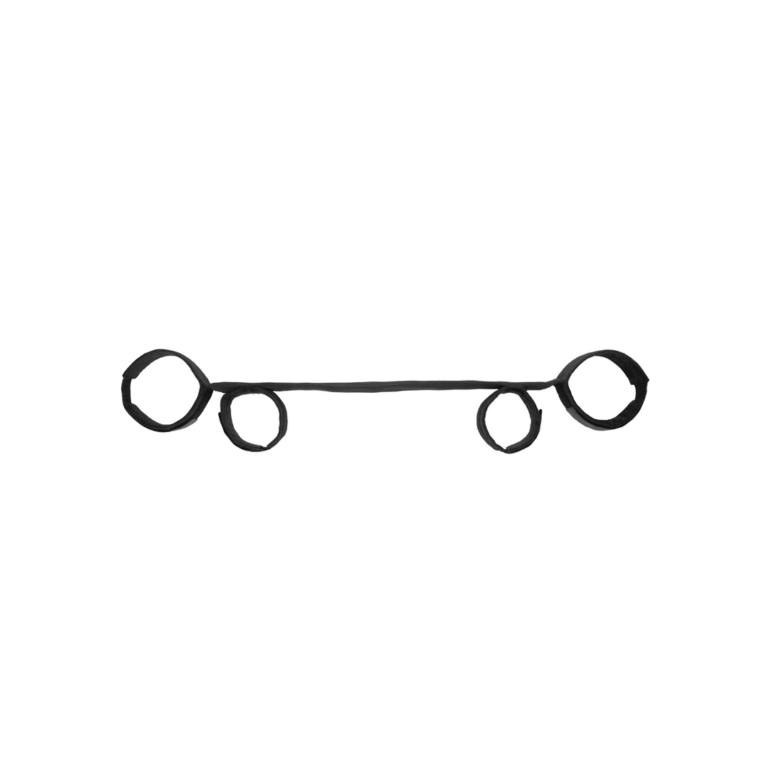 Ouch! by shots Spreader Bar met Hand- en Enkelboeien (8714273531971)