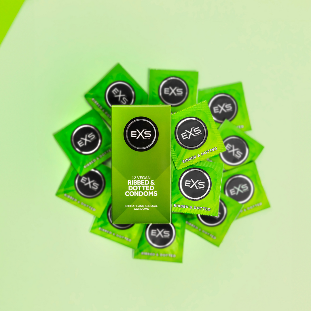 EXS 3 in 1 - Ribbed, Dotted en Flared - Condooms - 12 Stuks (5027701000233)