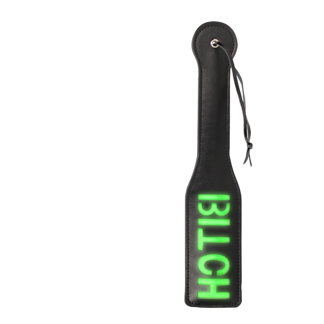 Ouch! by shots Bitch Paddle - Glow in the Dark - Neon Groen (8714273070203)