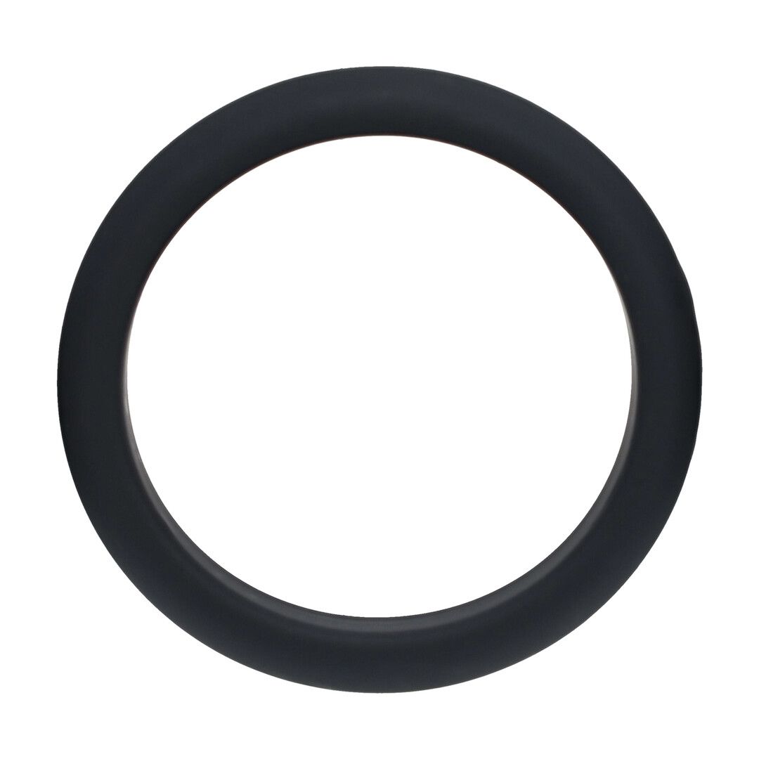 Levelz by shots Wide O Silicone Cockring - XL - 50mm - Zwart (8714273062062)