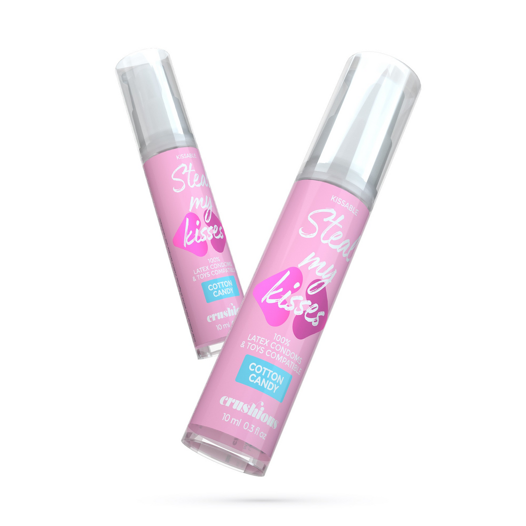 Crushious Steal My Kisses - Glijmiddel - Suikerspin Smaak - 0,3 fl oz / 10 ml (7403254159815)