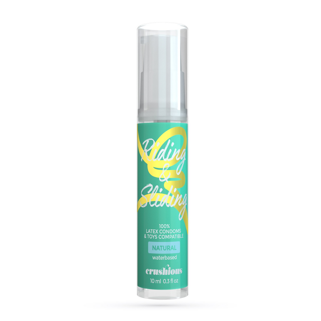 Crushious Rijden en Glijden - Waterbasis Glijmiddel - 0,3 fl oz / 10 ml (7403254159785)