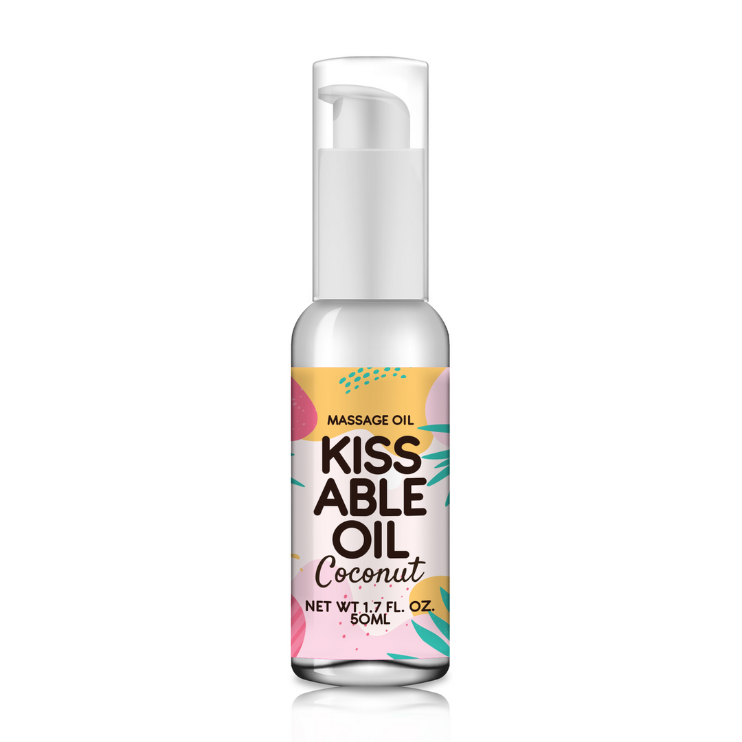 Pharmquests by shots Kissable Oil - Kokosnoot - 1,7 fl oz / 50 ml (8714273045676)