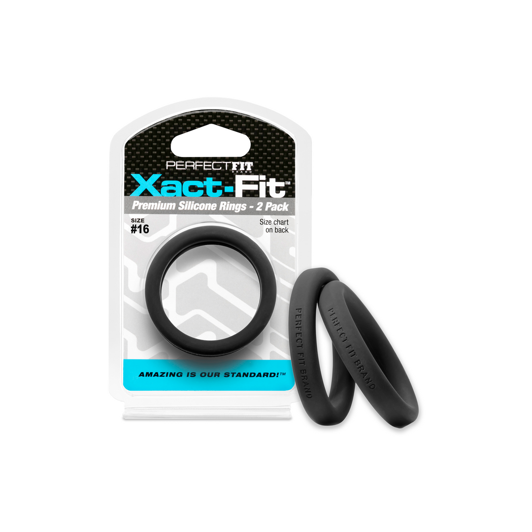 Perfectfitbrand #16 Xact-Fit - Cockring 2-Pack (854854005618)