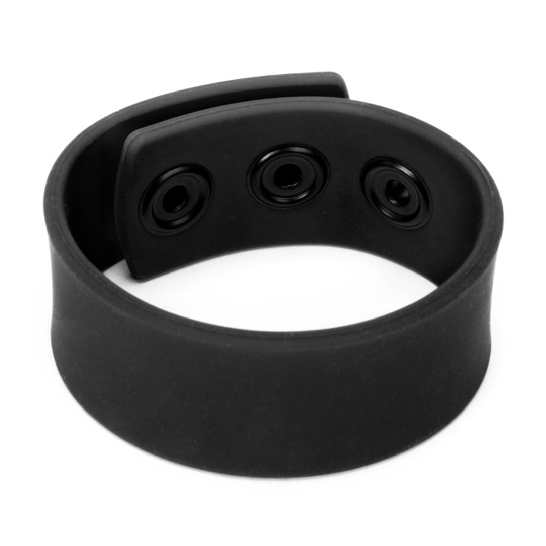 Prowler red Siliconen Cock Strap - Zwart (4890808285831)