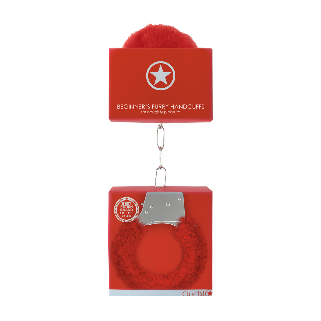 Ouch! by shots Beginner's Handcuffs Furry (8714273074102)