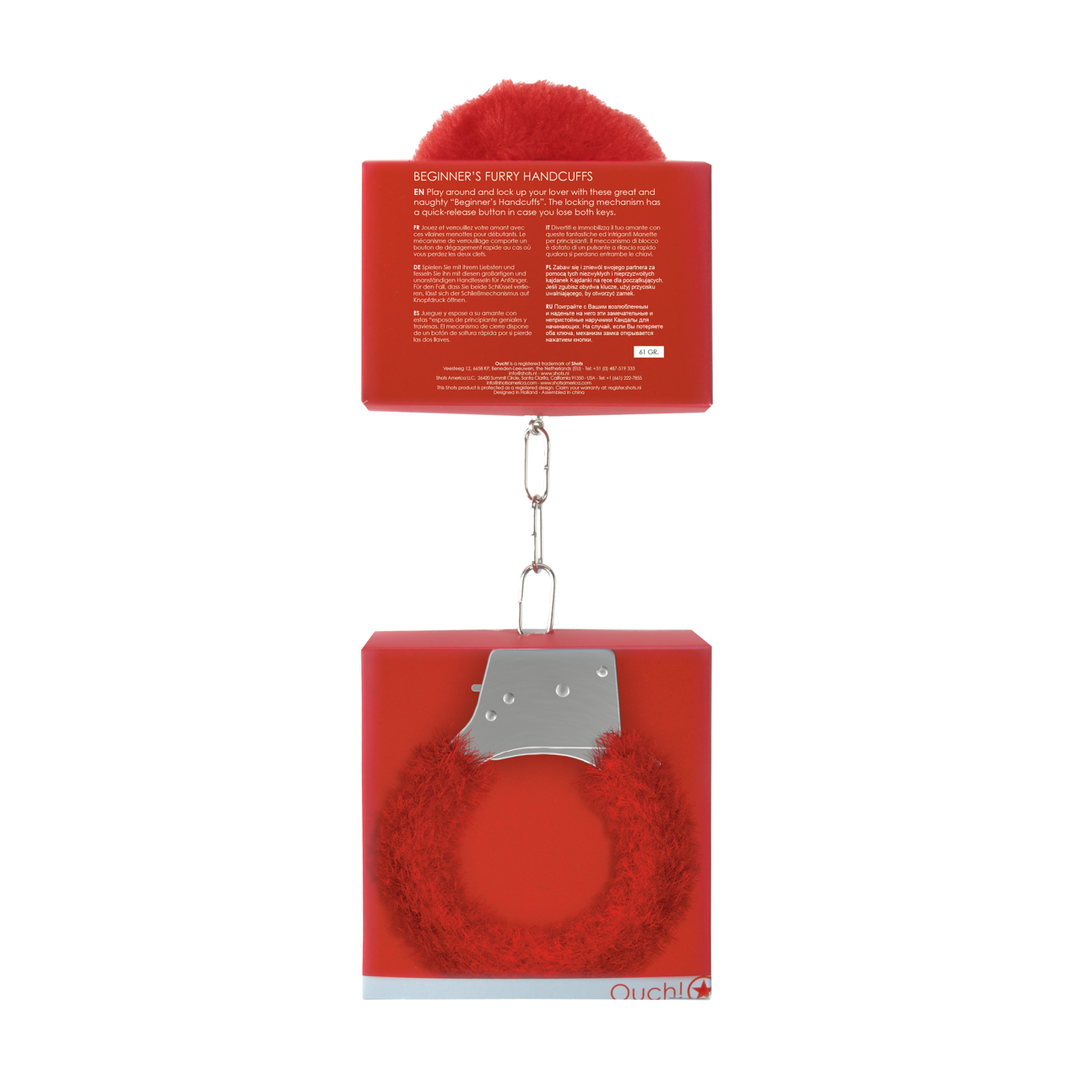 Ouch! by shots Beginner's Handcuffs Furry (8714273074102)