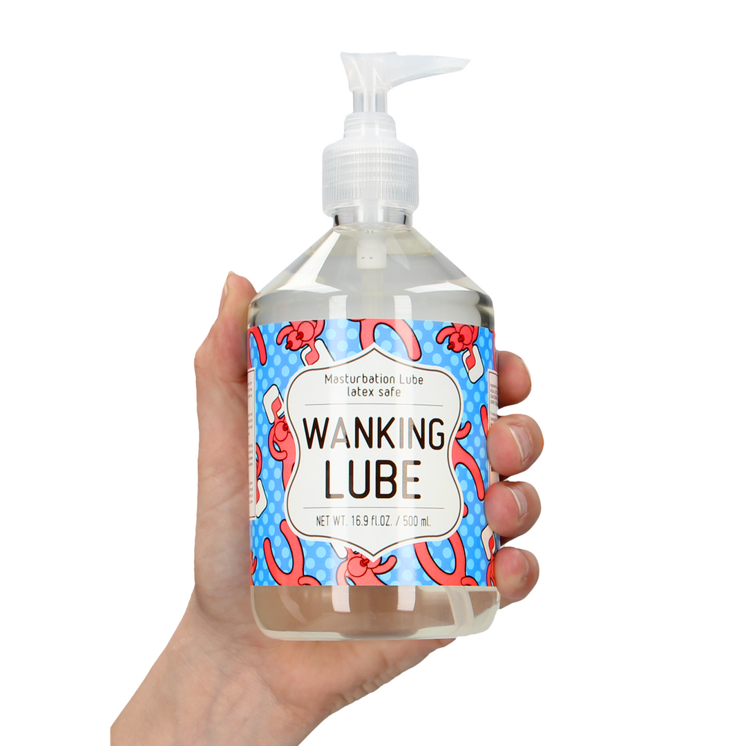 S-line by shots WANKING LUBE - Masturbatie Glijmiddel - 500 ml (7423522454497)