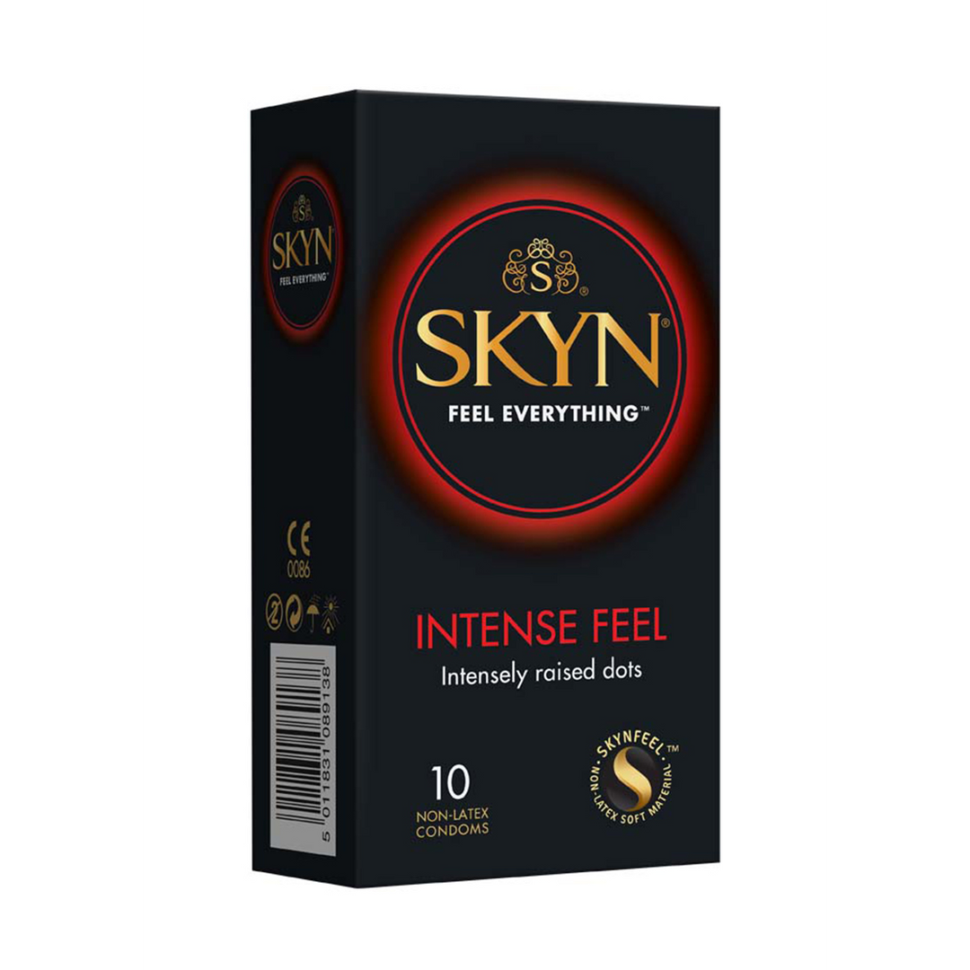 Mates Skyn Intense Feel - Condooms - 10 Stuks (5011831089138)