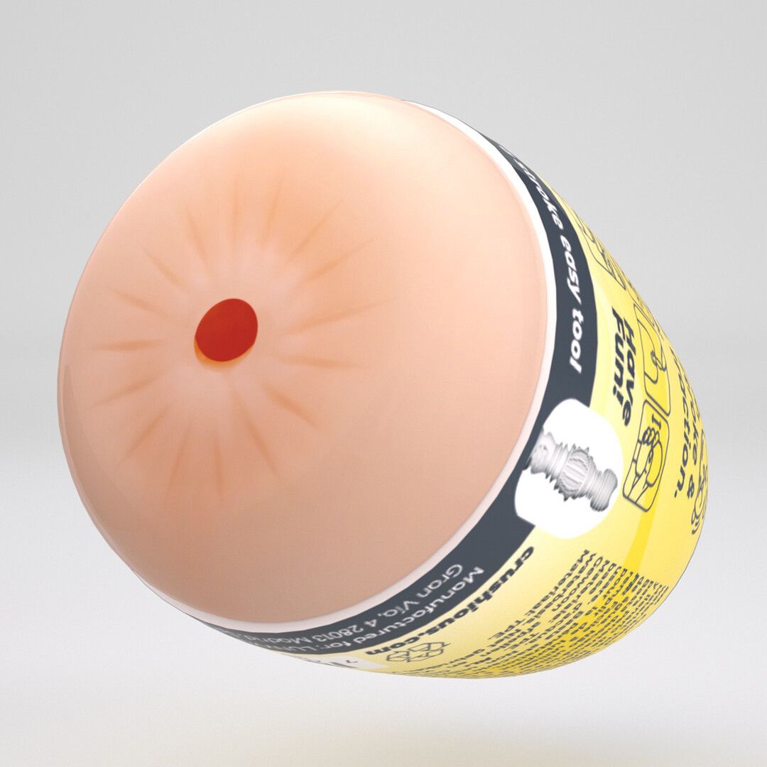Crushious Ezy Egg - Masturbator Ei - Anaal - Geel (7403254162020)