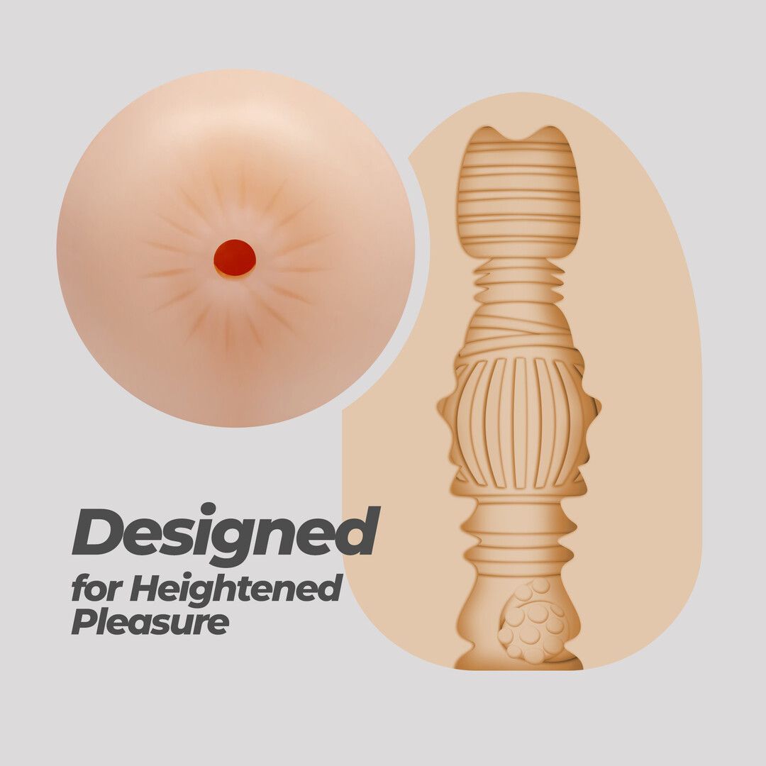 Crushious Ezy Egg - Masturbator Ei - Anaal - Geel (7403254162020)