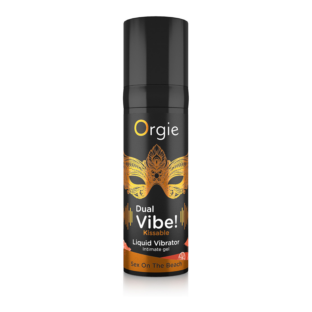 Orgie Dual Vibe! Kissable Liquid Vibrator - Sex On The Beach - 0,5 fl oz / 15 ml (5600742917328)