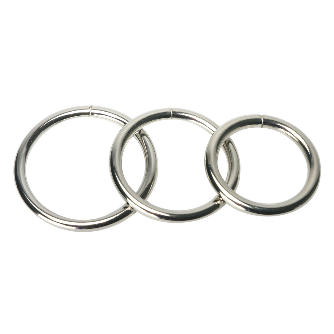 Xr brands Trine - Stalen Cockring Collectie (811847017546)