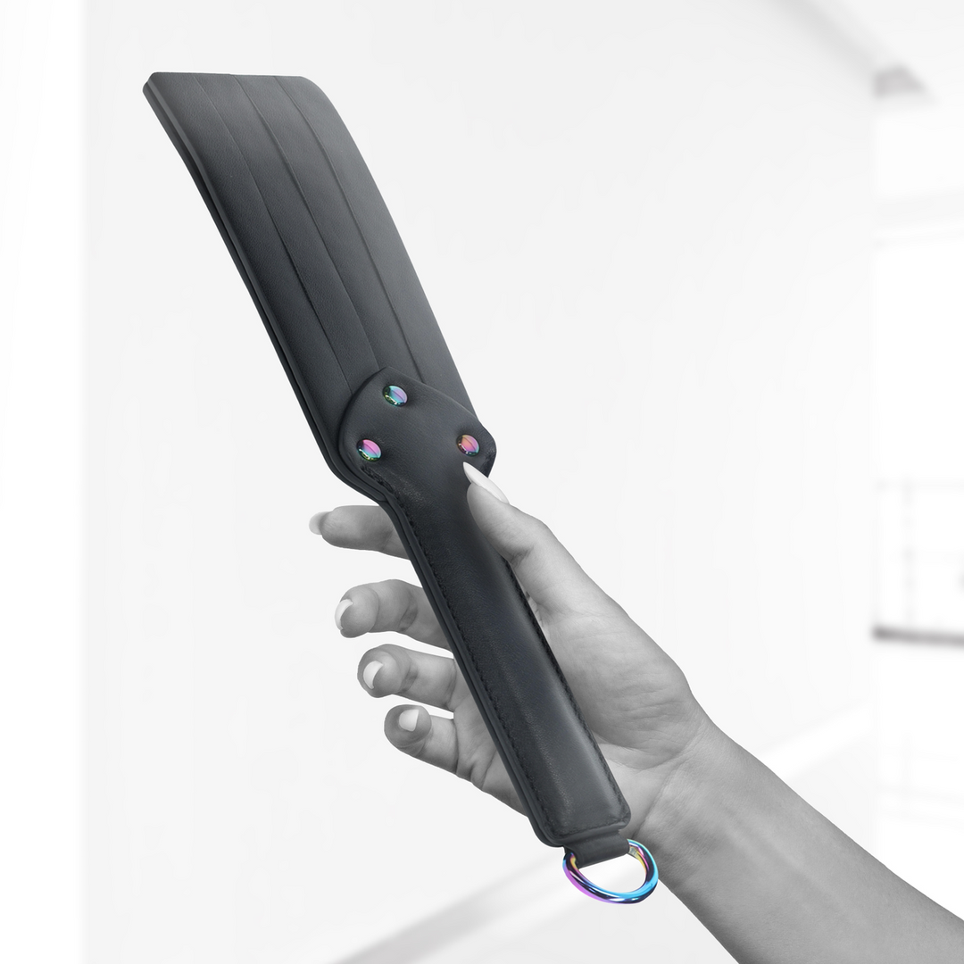 Ouch! by shots Venice Collectie - Paddle - Zwart (8714273055903)