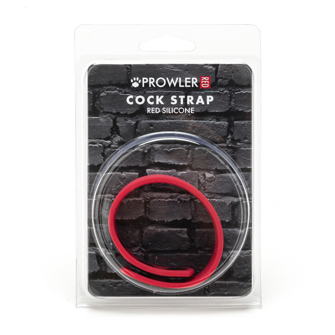 Prowler red Silicone Cock Strap - Rood (4890808285855)
