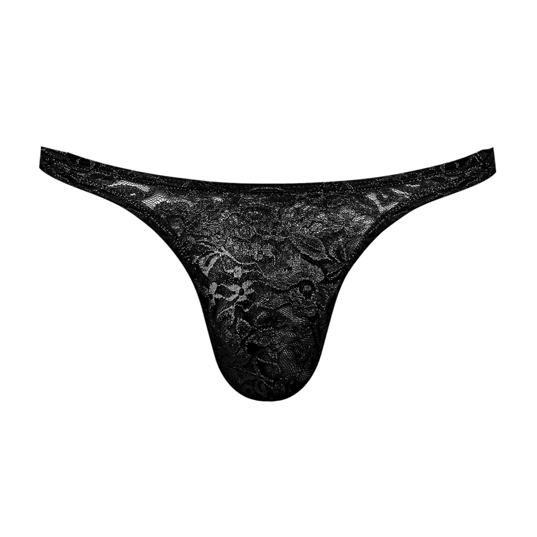 Male power Bong Thong - L/XL - Zwart (845830054416)