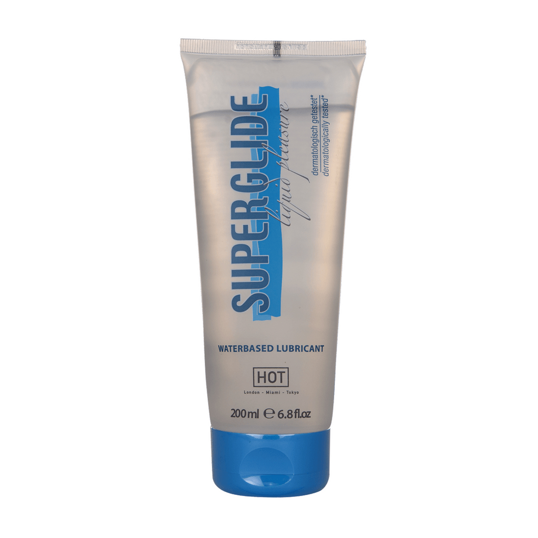 Hot Superglide Liquid Pleasure - Waterbased Lubricant - 7 fl oz / 200 ml (4042342004021)