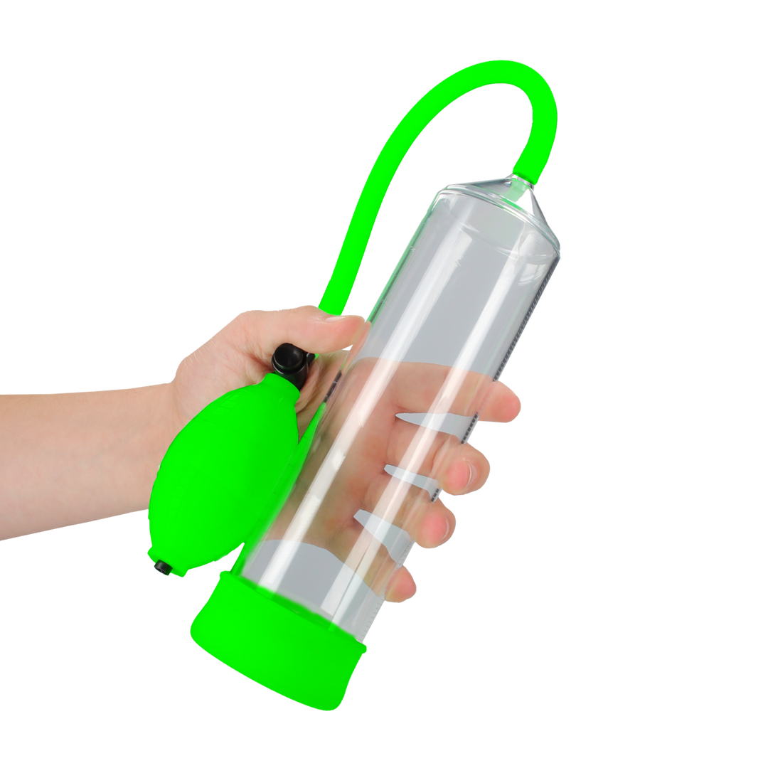 Ouch! by shots Classic Penis Pomp - Glow in the Dark (7423522650646)