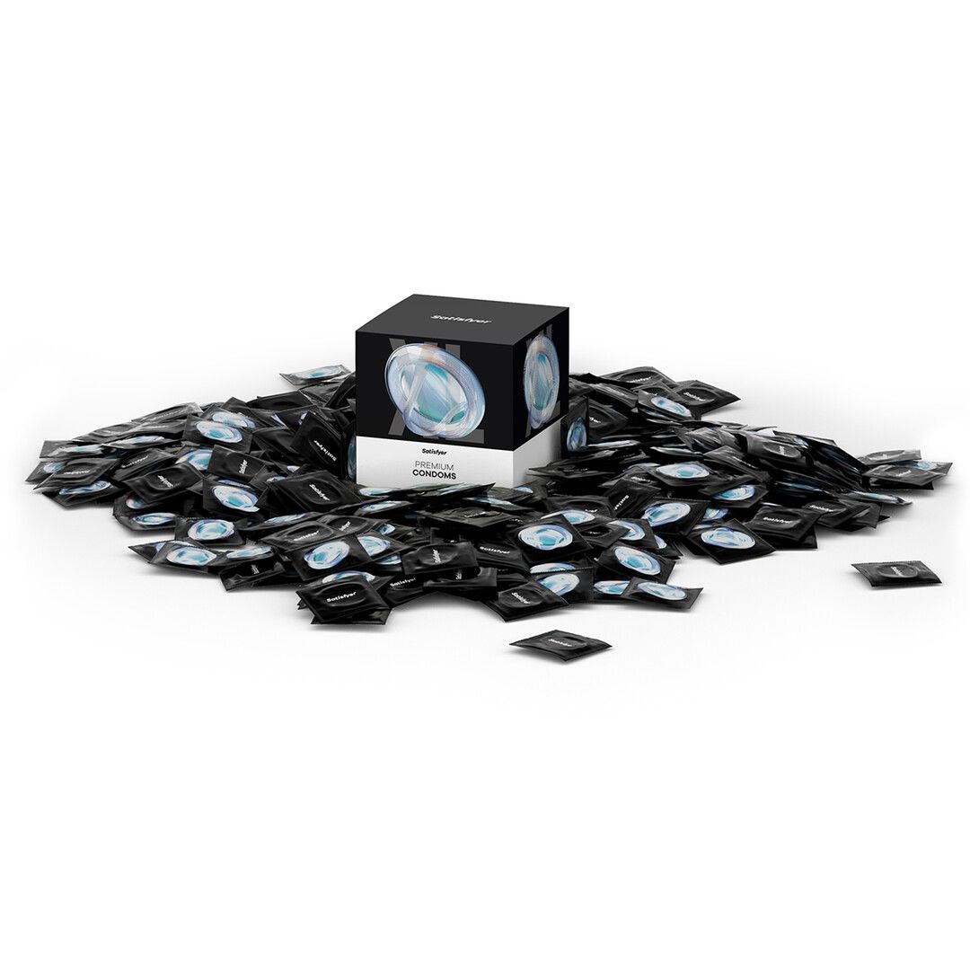 Satisfyer Condooms - Maat XL - 60mm - 100 Stuks (4061504082691)