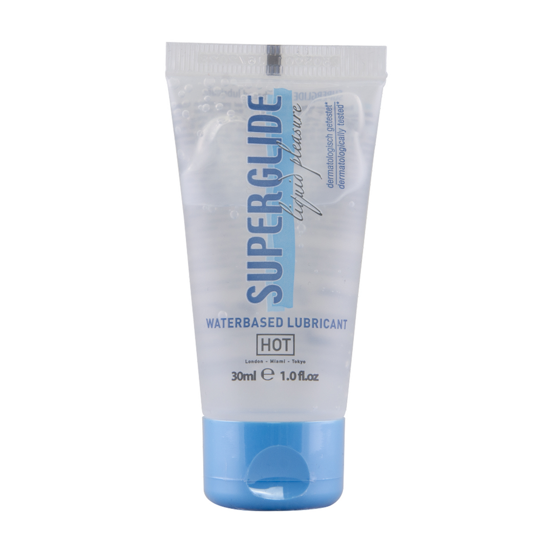 Hot Superglide Liquid Pleasure - Waterbased Glijmiddel - 1 fl oz / 30 ml (4042342000436)