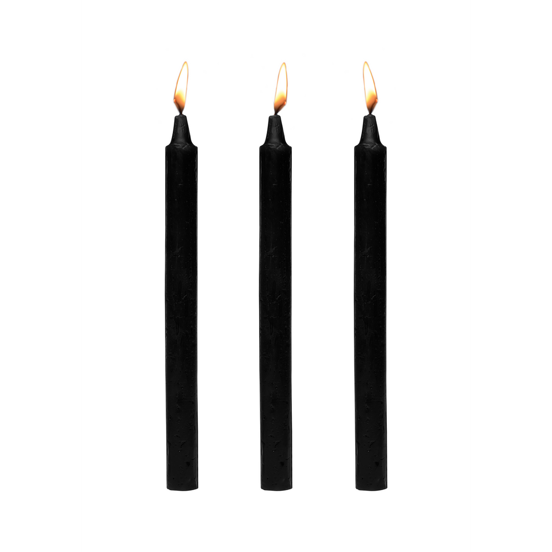 Xr brands Donkere Drippers - Fetish Drip Candles - 3 Stuks (848518036360)