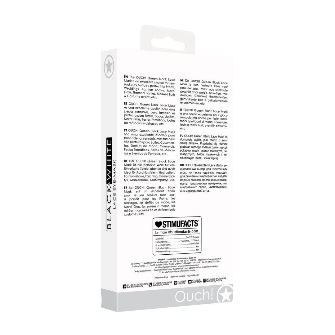 Ouch! by shots Koningin - Kantmasker (7423522576557)