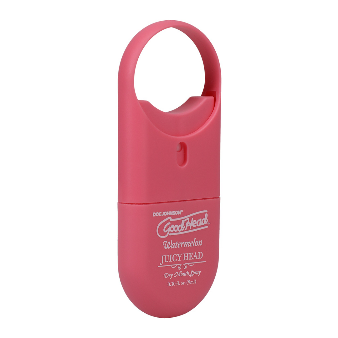 Doc johnson Juicy Head - Dry Mouth Spray To-Go - Watermeloen - 0.3 fl oz / 9 ml (782421083878)