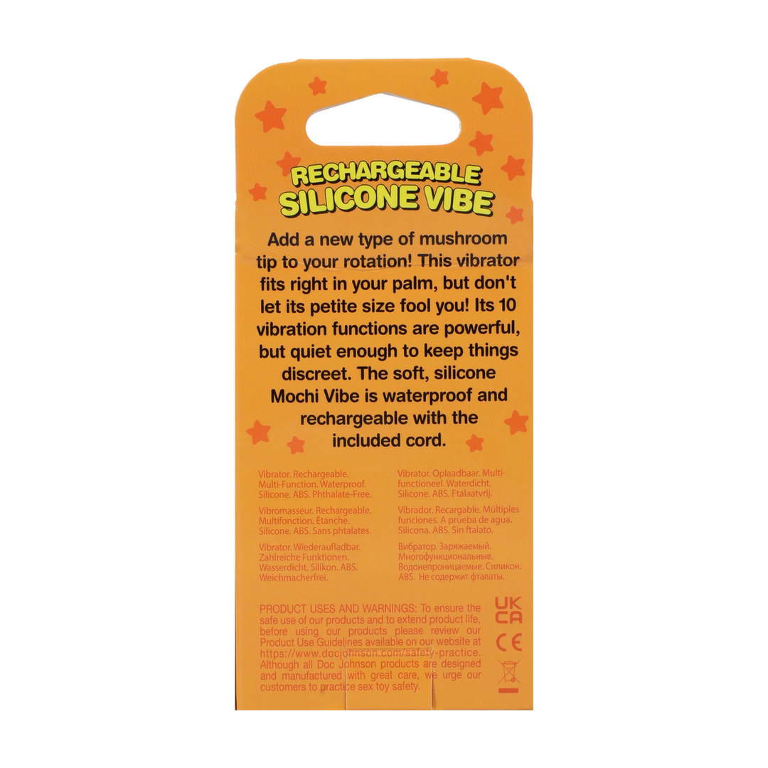 Doc johnson Paddenstoel Vibe - Oplaadbare Siliconen Vibrator - Teal (782421099701)