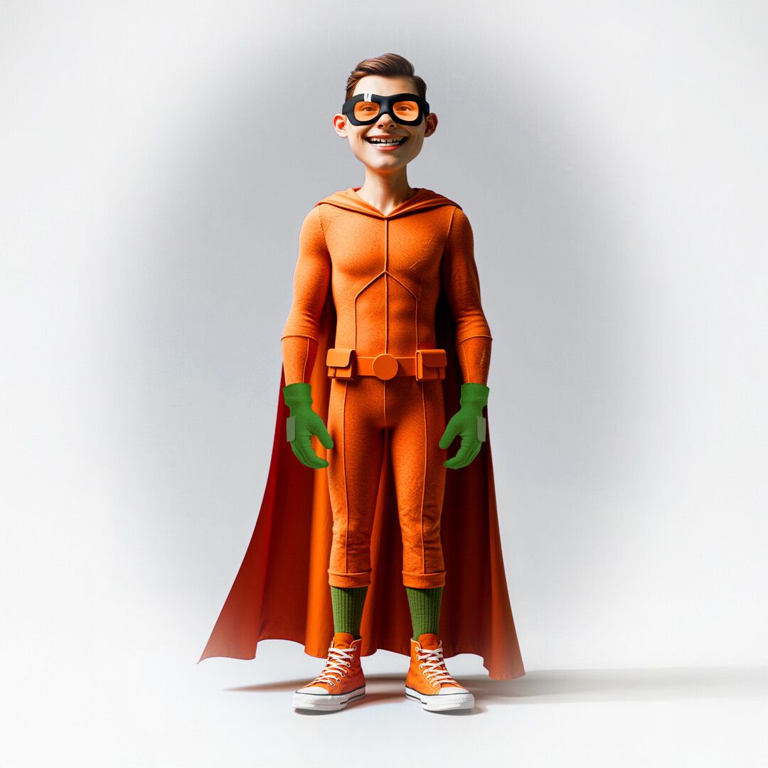 S-line by shots Super Willy - Sleutelhanger - Oranje (8714273026309)