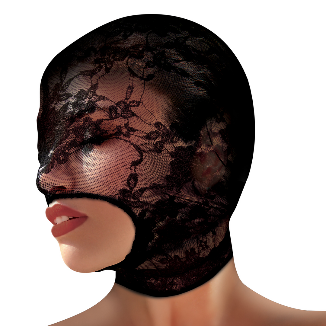 Xr brands Lace Seduction - Kanten Bondage Masker (848518048615)