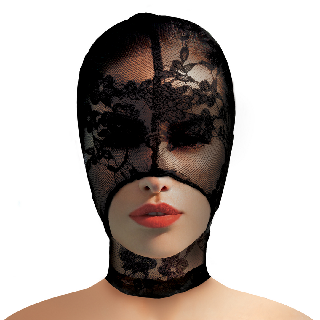 Xr brands Lace Seduction - Kanten Bondage Masker (848518048615)
