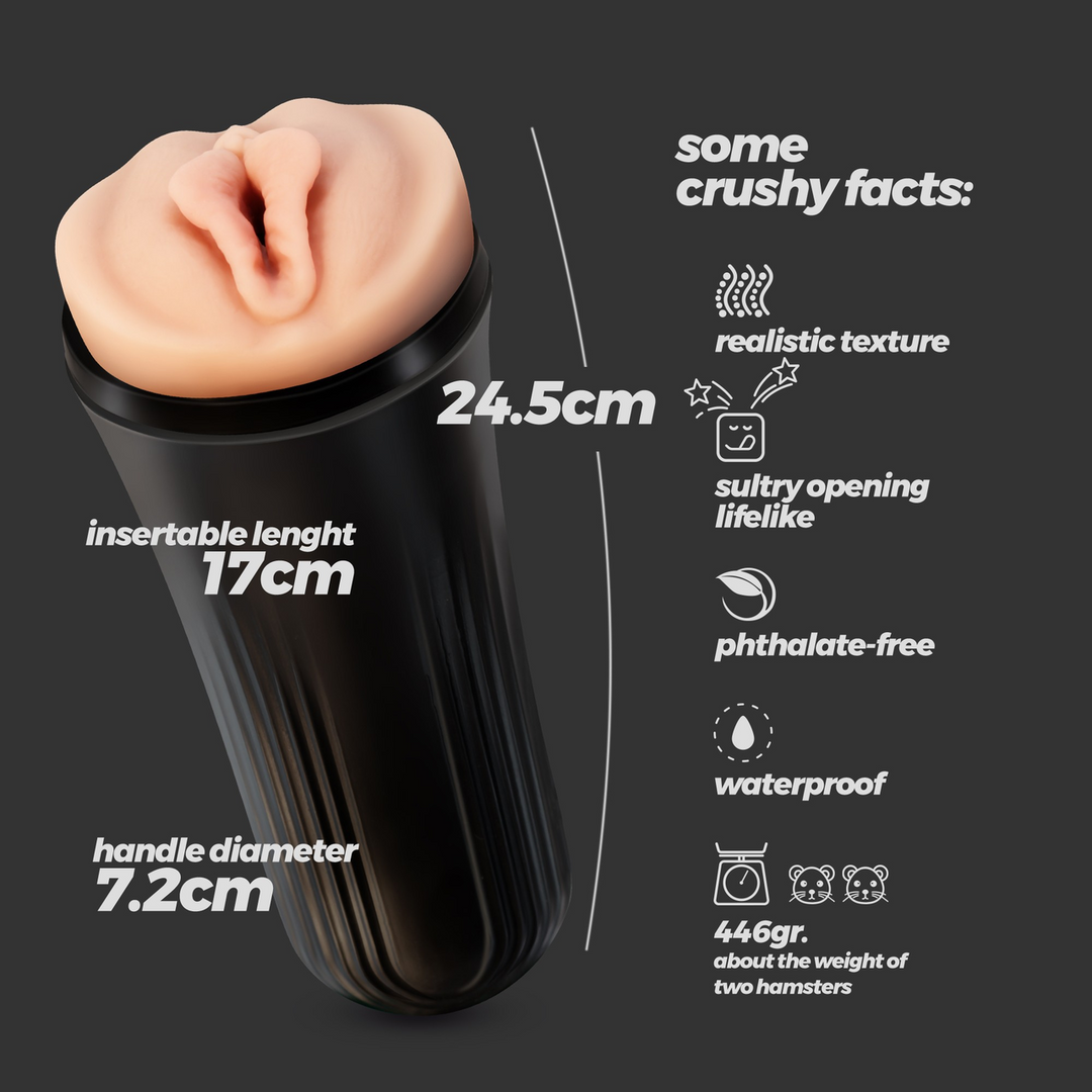 Crushious Prixus - Ultra-realistische Pussy Case Stroker (7403254161122)