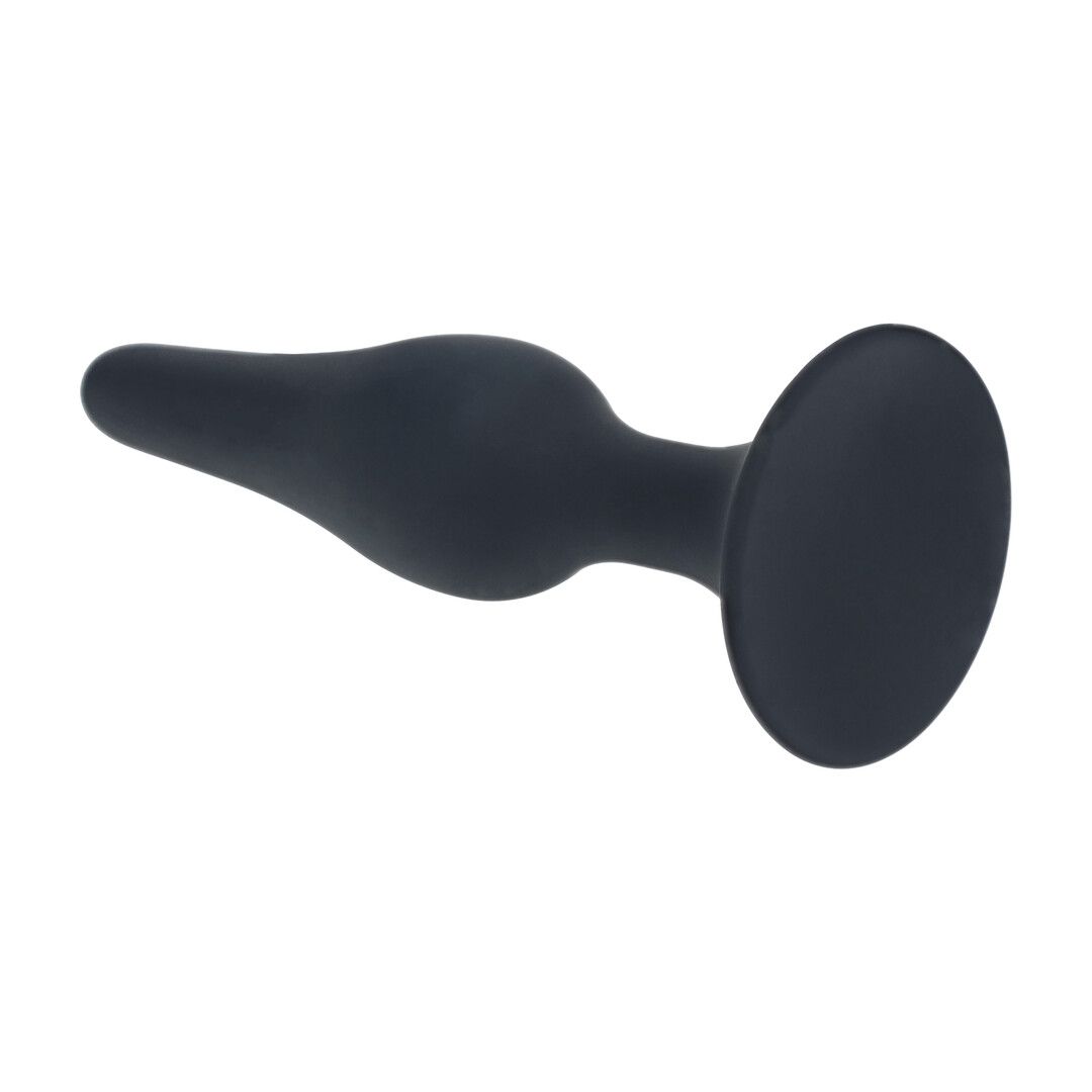 Levelz by shots Slim Silicone Anale Plug - S - Zwart (8714273065728)