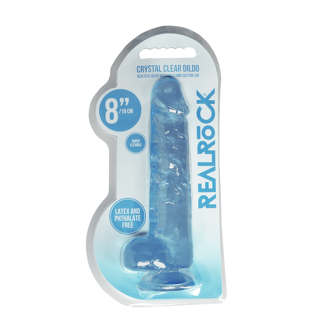 Realrock by shots Realistische Dildo met Ballen - 8 / 21 cm (7423522631690)