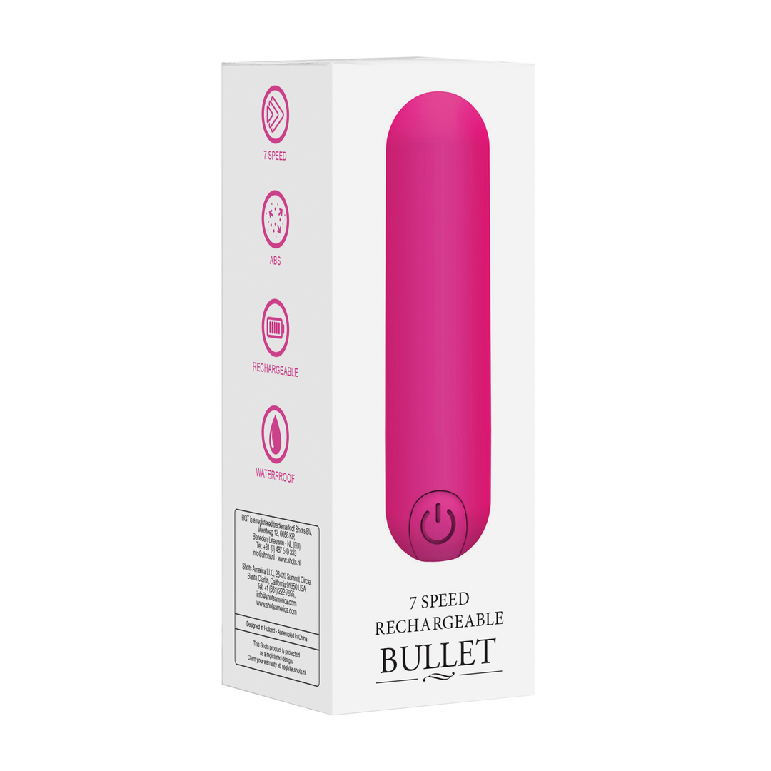 Be good tonight by shots 10 Speed Oplaadbare Bullet - Roze (8714273928863)