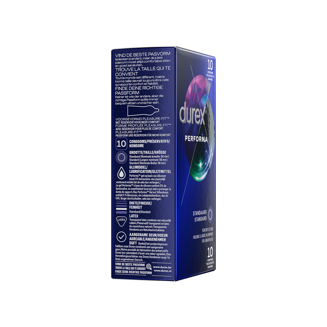 Durex Performa - Condooms - 10 Stuks (5410036305591)