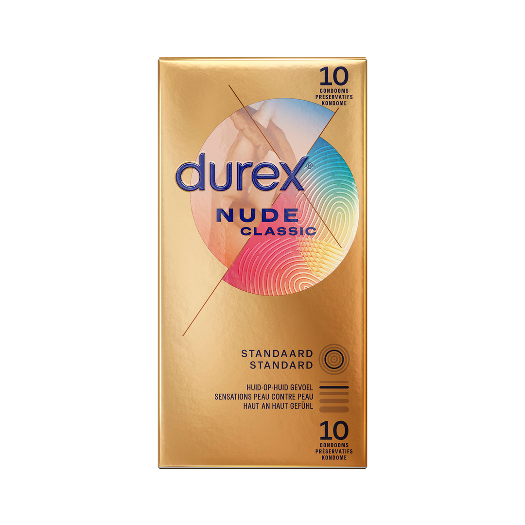 Durex Nude Classic - Condooms - 10 Stuks (5410036306703)